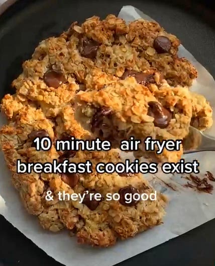 10 min breakfast cookie