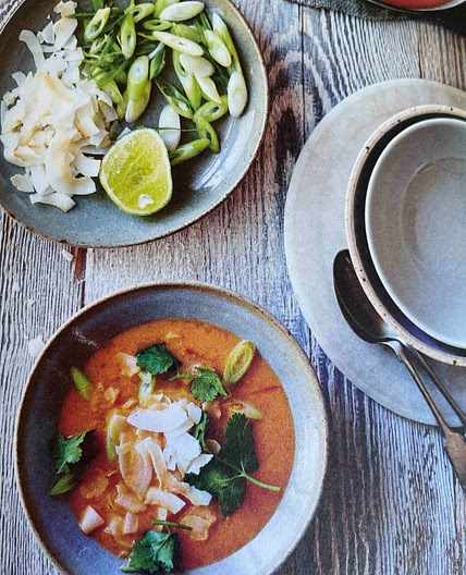 Red Coconut Bisque
