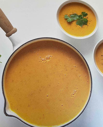 Butternut Squash and Coconut Soup 