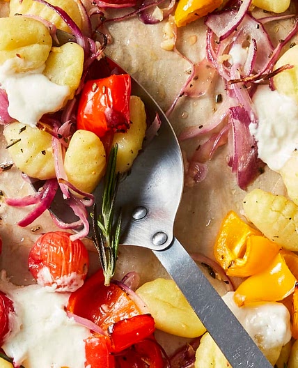Crispy Sheet Pan Gnocchi and Veggies