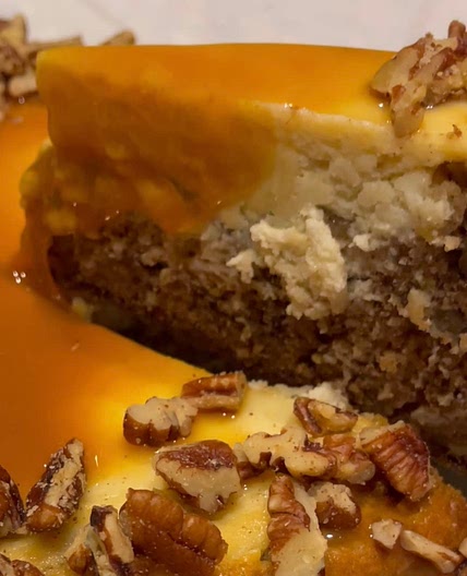 Autumn Inspired Hummingbird Cheesecake