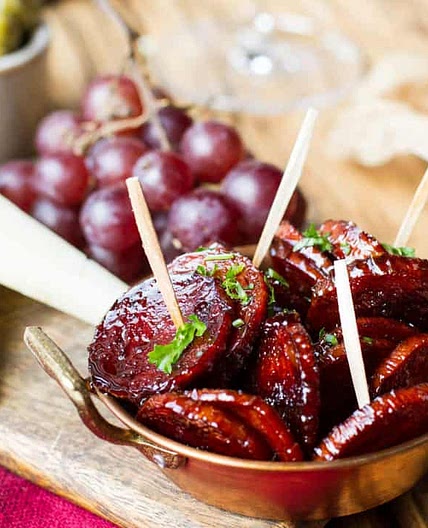 Easy Red Wine Chorizo for Your Tapas Party