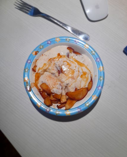 Strudel of apple