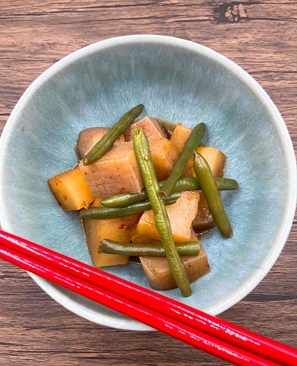 Spicy Daikon Konnuaku
