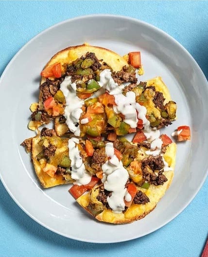 Philly Cheesesteak Flatbread