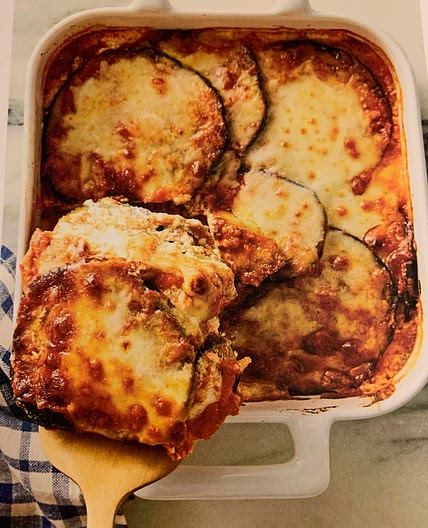 Baked Eggplant with 3 Cheeses