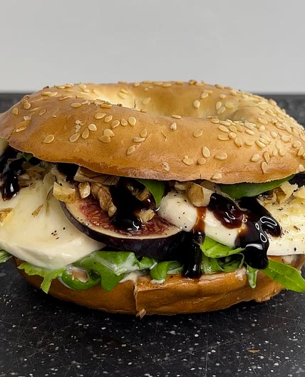 Mozzarella fig sandwich