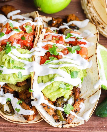 Vegan Carne Asada Tacos