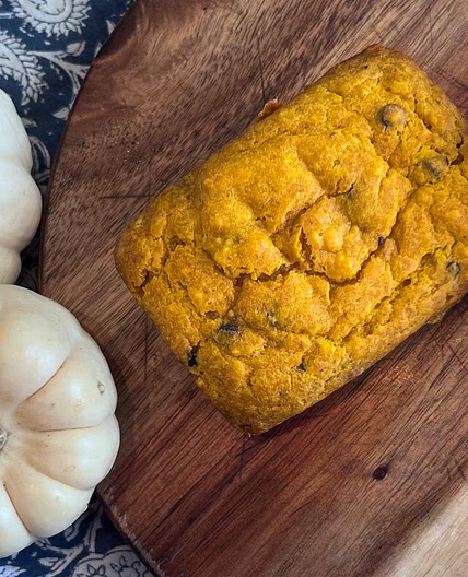 Chocolate Chip Pumpkin Bread