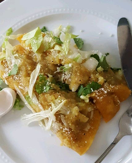 Enchiladas Verdes