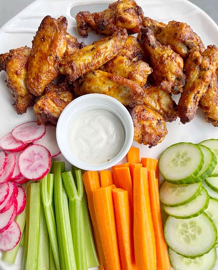 Air Fried Buffalo Wings