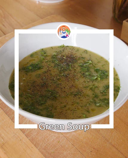 Chilled & Tangy Green Ginger Soup