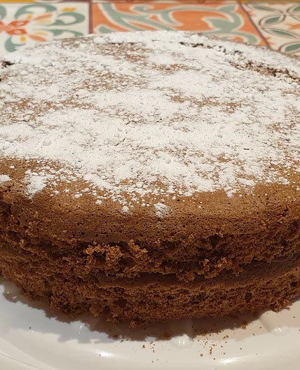 Light Chocolate Sponge Cake