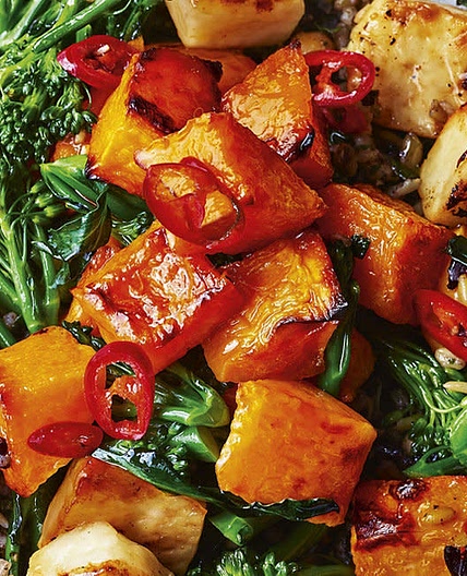 Squash & Halloumi Grain Bowl