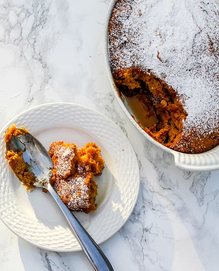 Easy Pumpkin Pudding Cake- BEST Fall Recipe