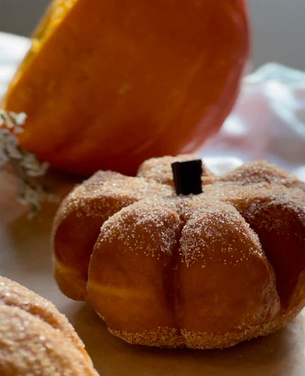 Pumpkin spice donuts🎃🍂