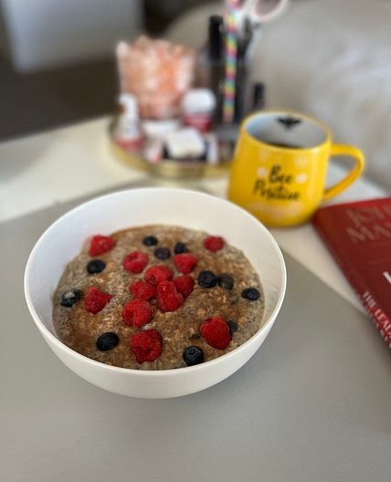 Raspberry & Blueberry Overnight Oats