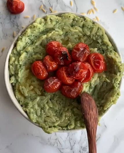 Green Pesto Orzo
