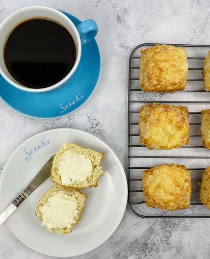 Sarah’s Cafe Cheese Scones