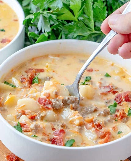 Jen's Cheeseburger Soup
