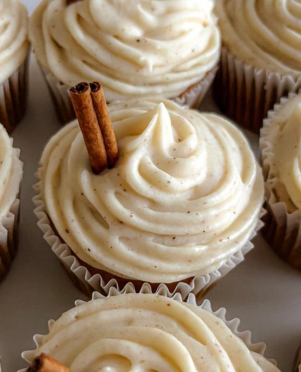 Pumpkin Cupcakes w/ Brown Butter Frosting