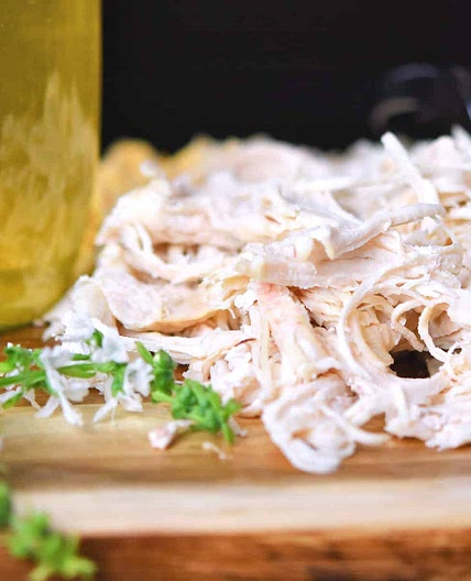 Instant Pot Shredded Chicken from Frozen