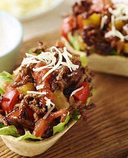 Mini Stand 'N' Stuff™ Beef and Cheese Tacos