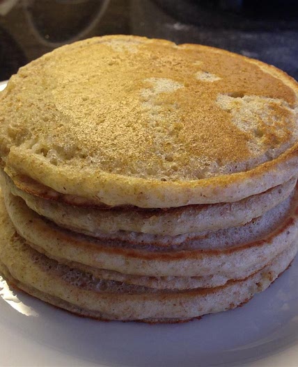 100% Whole Wheat Pancakes