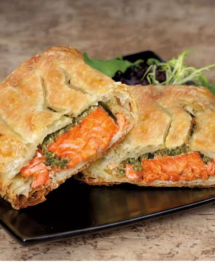Salmon Wellington 