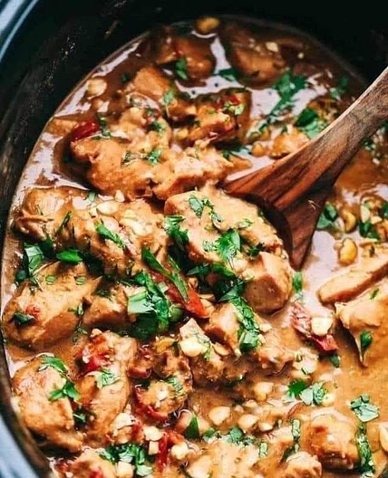 Optavia Taste of Thai Crock Pot Chicken