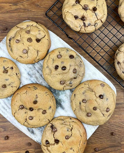 Nutella Chocolate Chip Cookies 
