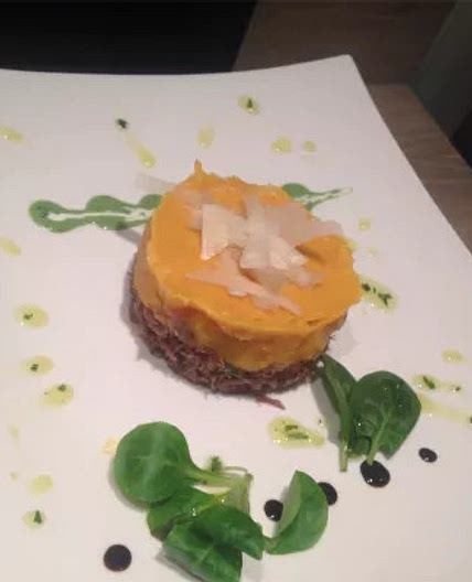 Hachis parmentier canard patate douce