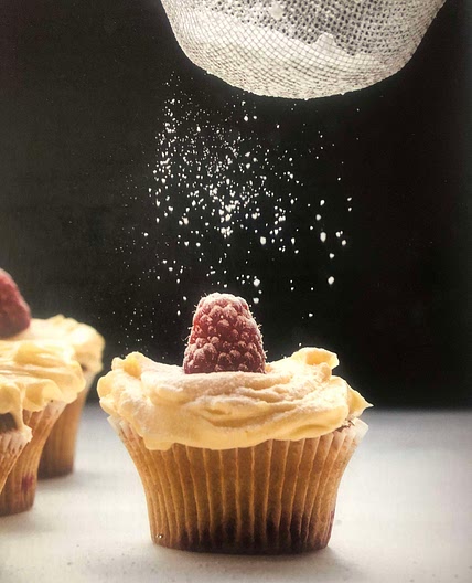Lemon and Raspberry Cupcakes