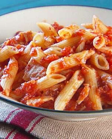 Tomato Parmesan pasta