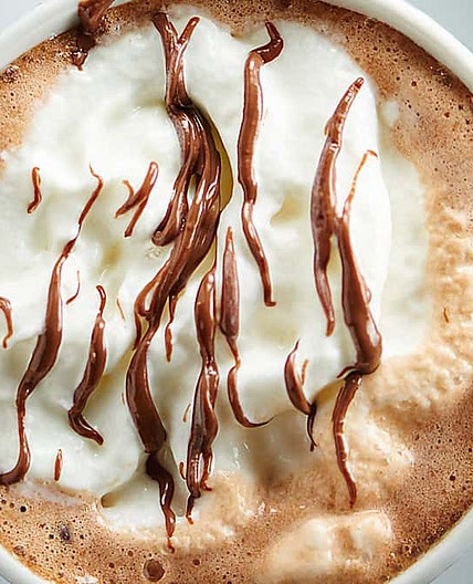 Crockpot Nutella Hot Chocolate