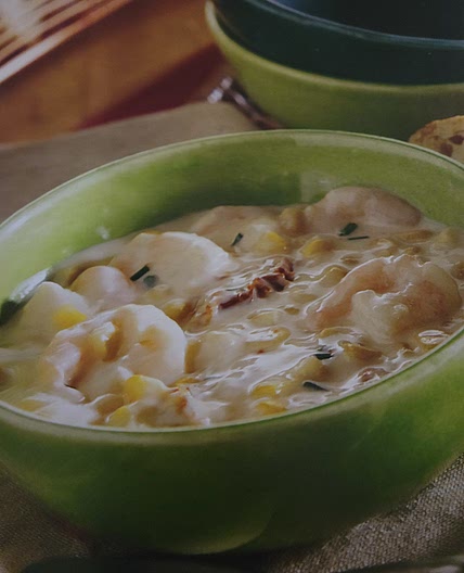 Shrimp and corn chowder