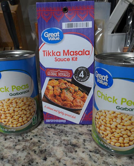 Channa Masala with sauce kit