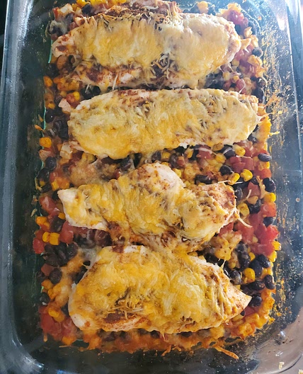 Easy Santa fe chicken