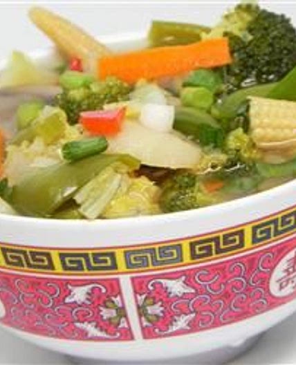 Chinese Chicken Vegetable Soup