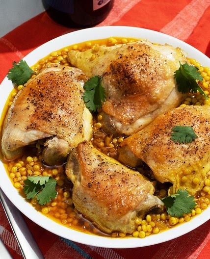 Moroccan Chicken with Couscous