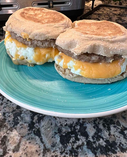 High Protein Breakfast Sandwich