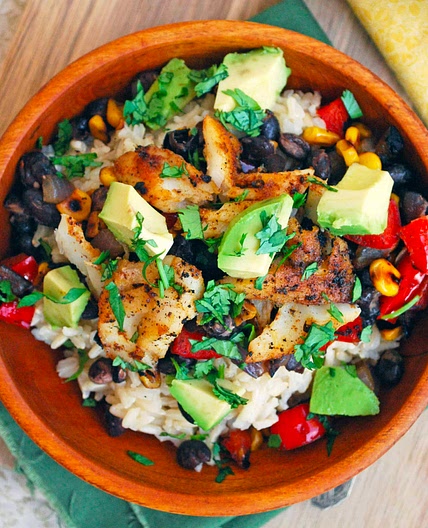 Fish Taco Bowls