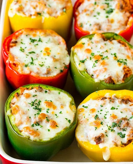 EmAnder's Stuffed Bell Peppers