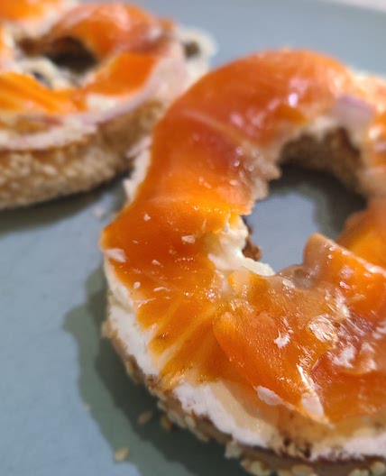 Pantry - Cream Cheese Lox Bagel...