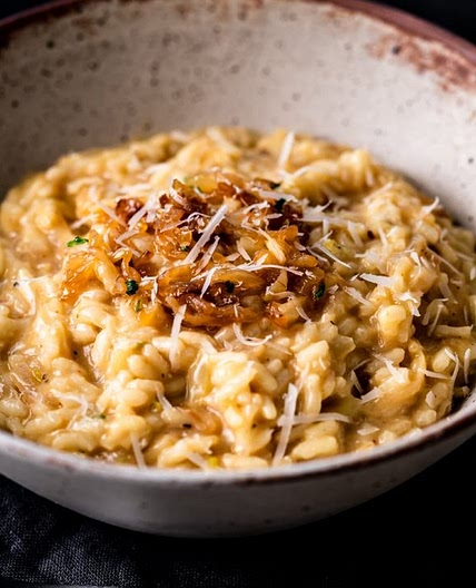 Vegan Caramelised Onion Risotto