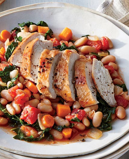 Tuscan Herb Pork Tenderloin with White Beans (Freezer/Diabetic Friendly/Low Sodium/Gluten Free/Dairy Free/Low Carb)