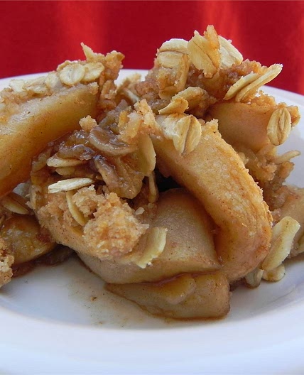 Caramel-Apple Crisp