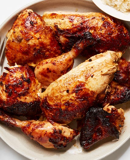 Black Pepper Roasted Chicken