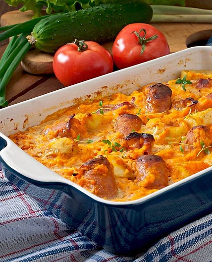 Baked Apple and Carrot Casserole