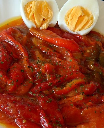 Ensalada de pimientos asados